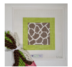 Giraffe Lime Border Kit
