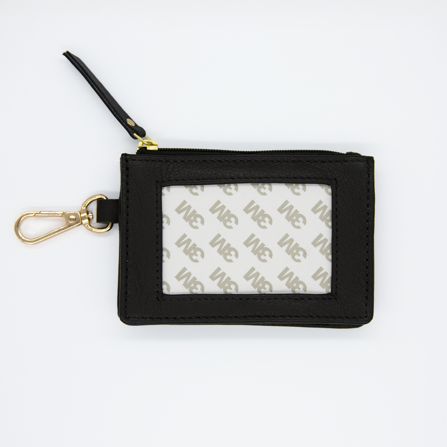 Zipper Coin Rectangle - Black