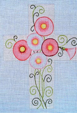 Large Cross - AE Poppy