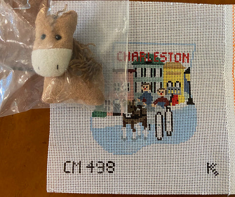 Charleston Mini Sock w/Horse