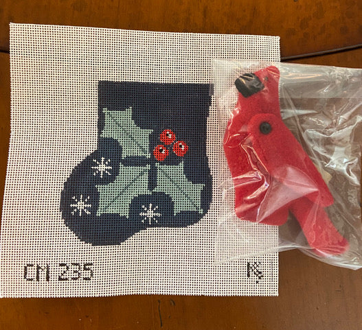 Holy Mini Sock w/Cardinal