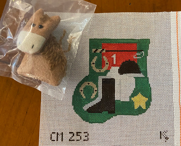 Riding Gear with Horse Mini Sock