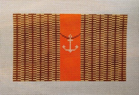 Small Nantucket Clutch with Anchor