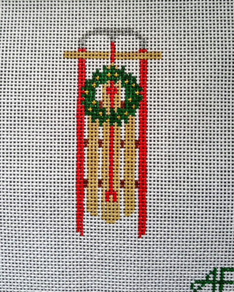Sled with Wreath