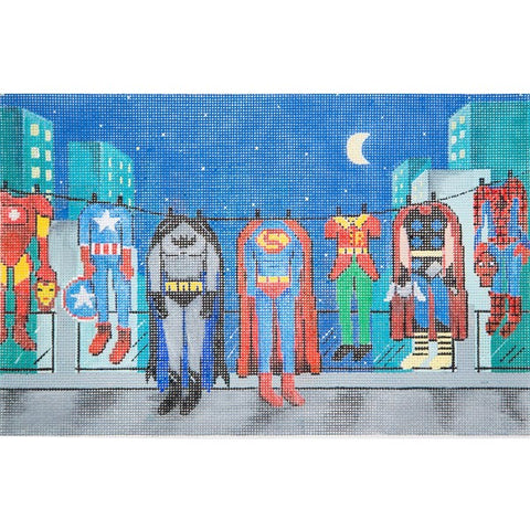 Superheroes Clothes Line