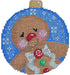 Gingerbread Boy Dots Ball Ornament