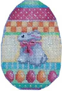 Checks Bunny Eggs Yellow Egg