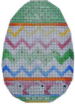Chevron/Bunnies Eggs