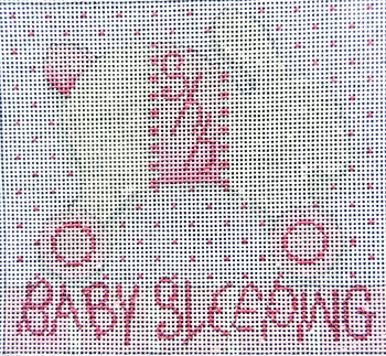 Bunny on Wheels Baby Sleeping Pink