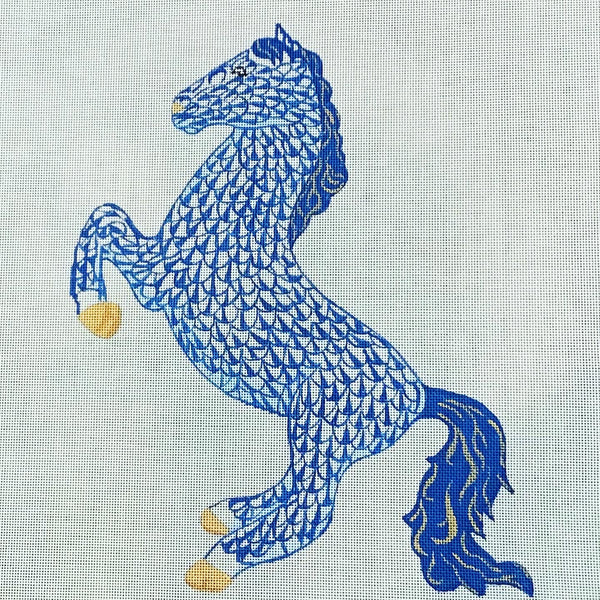 Leaping Fishnet Horse