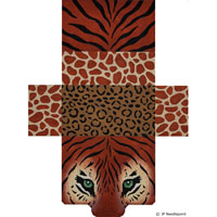 Tiger Eye & Skins Purse