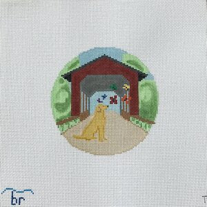 Rainbow Bridge Yellow Lab