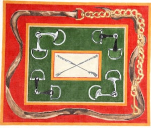 Snaffle Bits w/Crop,Chain