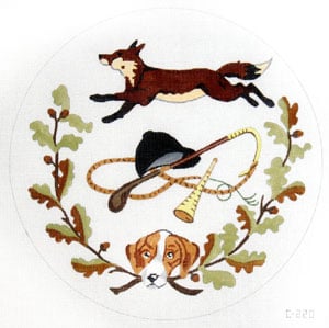 Fox Hunt Plate