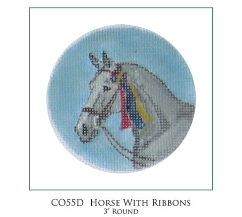 Horse with Ribbons Ornament