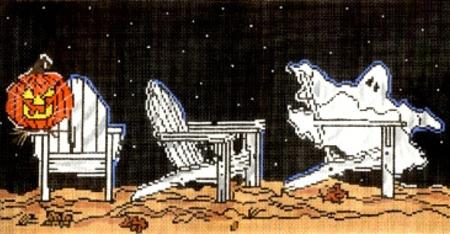 Ghost Adirondack Chair