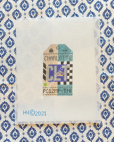 Charlotte Travel Tag