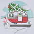 Christmas Camper Van Ornament