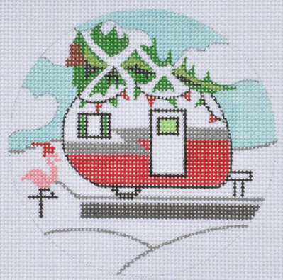 Christmas Camper Van Ornament