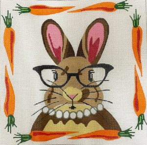 Ms. Rabbit with Glasses