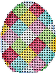 Multi Harlequin Mini Egg