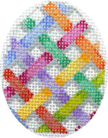 Lattice Criss Cross Mini Egg