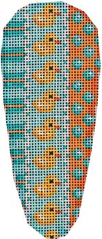 Stripes Chicks Coin Dots Pattern