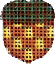 Green Brown Plaid Cap Pears