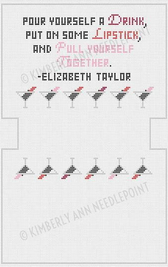 Pour Yourself a Drink...Makeup Bag