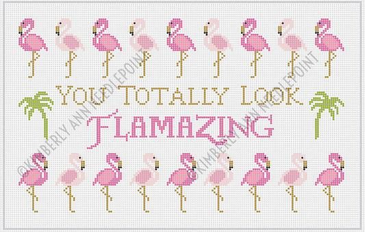 You Totally Look Flamazing-Makeup Brush bag