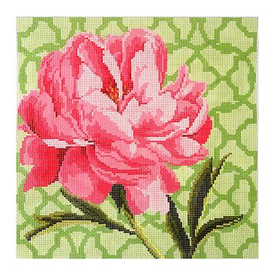 Trellis Square Peony