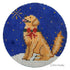 Midnight Golden Retriever Round