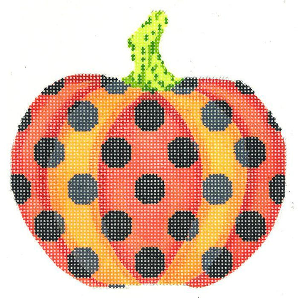 Haunted Polka Dot Pumpkin
