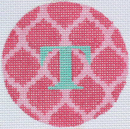 Bright Disc/Pinks Quatrefoil