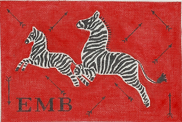 Scalamandre Inspired Leaping Zebra's and Arrows