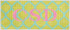 Lime on Turquoise Insert