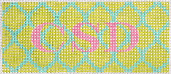 Lime on Turquoise Insert