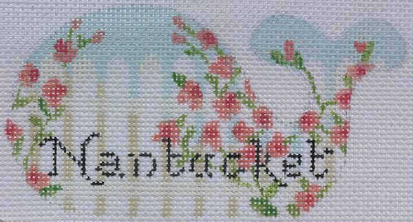 Mini Whale Rose Picket Fence