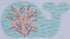 Mini Whale Starfish & Coral on Sea