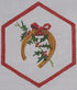 Horseshoe w/Holly Ornament