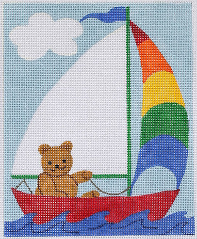 Birth Announcement-Sailing Teddy