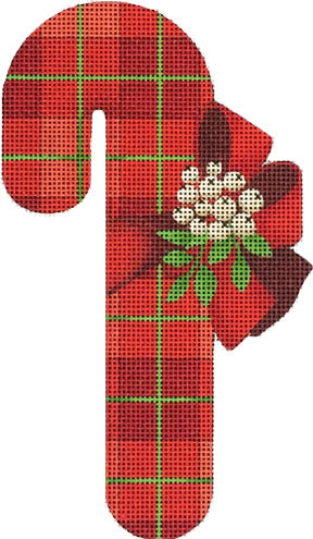 Red Checkered Candy Cane