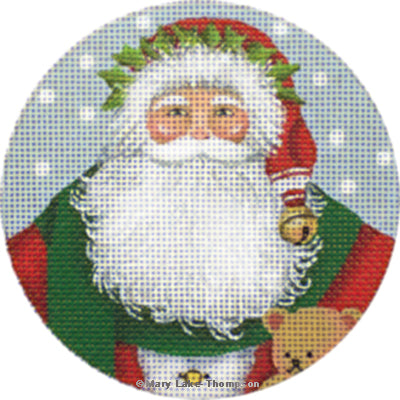 Merry Santa Ornament