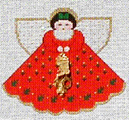 Merry Christmas Angel-Red