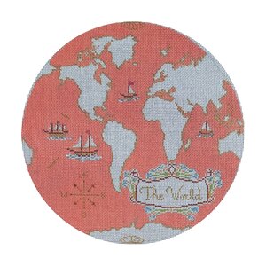 Atlas Pillow in Coral