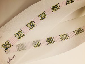 Jewel tones and Stripe Belt