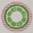 Monogram Round-Lime