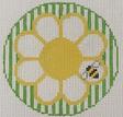 Monogram Round-Flower