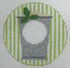 Monogram Round-Mint Julep