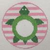 Monogram Round-Turtle